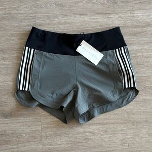 NWT- Athleta Gray & Black Ascender Shorts